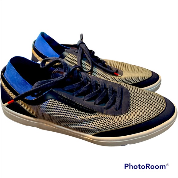 Orlebar Brown Shoes | Orlebar Brown Larson Navydark Butterfly Size 12 UK The Shoe You Can Swim in | Color: Brown | Size: 12uk | Allen0099's Closet